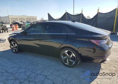 2021 Hyundai Elantra Limited z USA, uszkodzony, nr VIN KMHLN4AJ0MU006310